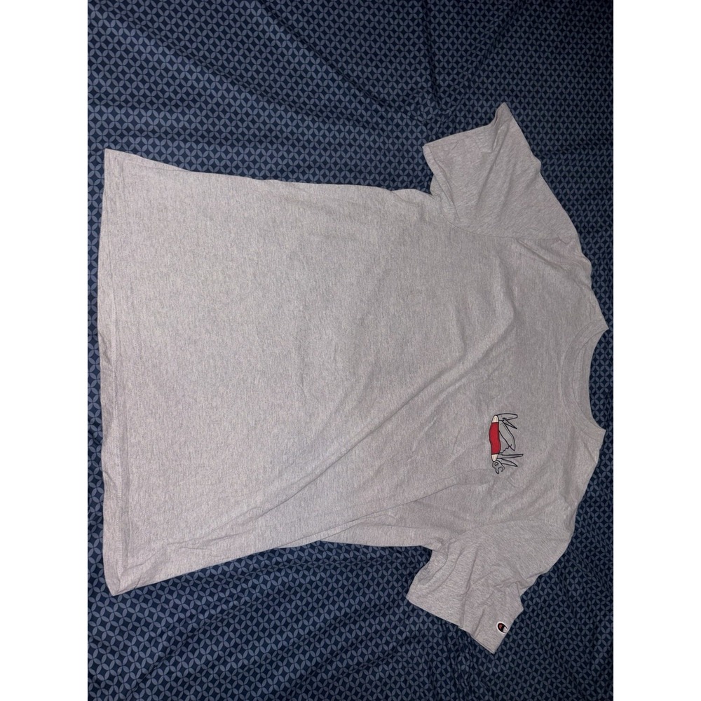 Champion Shirt Adult 2XT Gray Mens